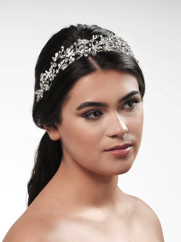Νυφική στέκα | BB-651 Tiara Silver
