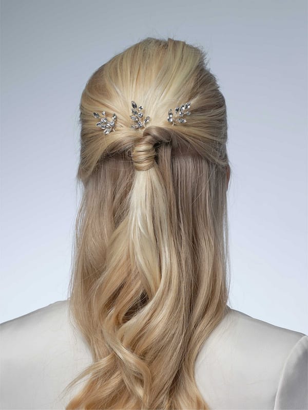 Νυφικές φουρκέτες | BB-7628 Hair Jewelry | 3pcs