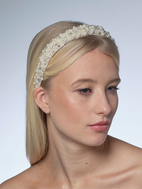 Νυφική στέκα | BB-7642 Hairband