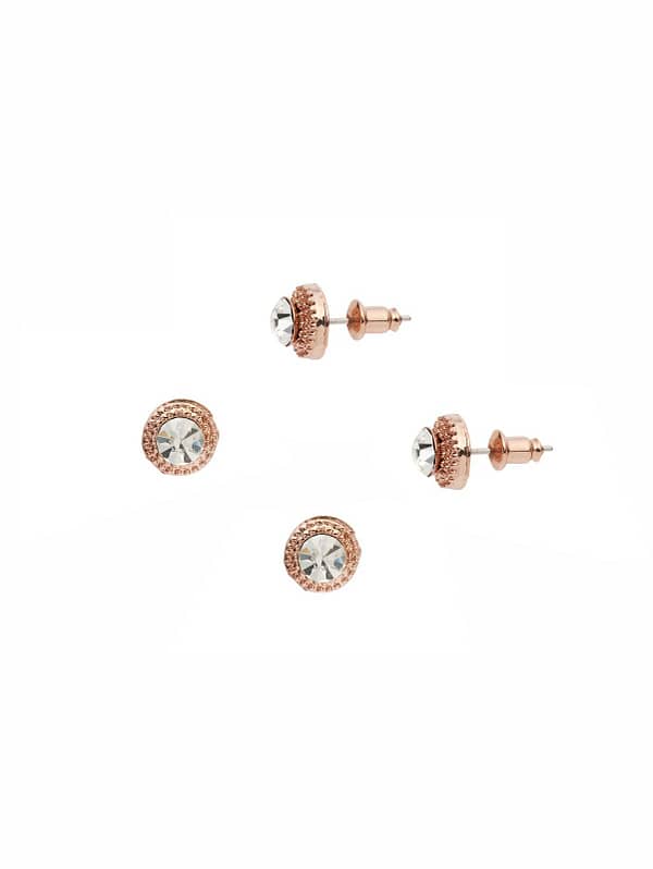 Νυφικά σκουλαρίκια | NC 1403- Earrings | Rose Gold
