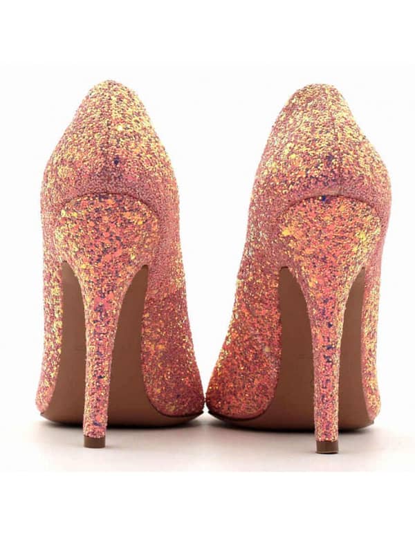 Classic Fairy Salmon glitter -  Sample No 39 - Image 3