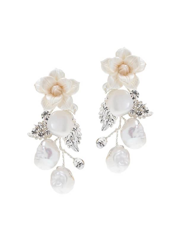 Νυφικά σκουλαρίκια | NC-1320 Earrings - Image 3