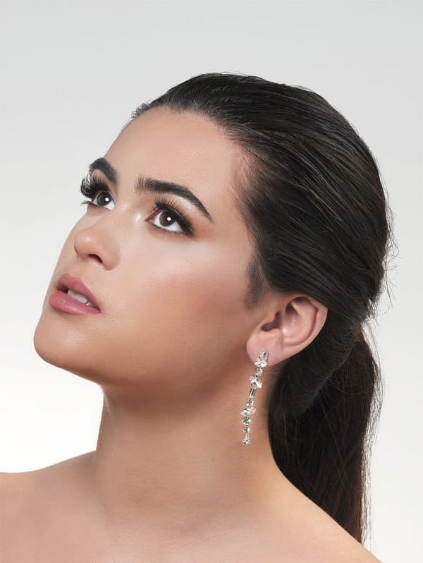Νυφικά σκουλαρίκια | NC-1333 Earrings Silver