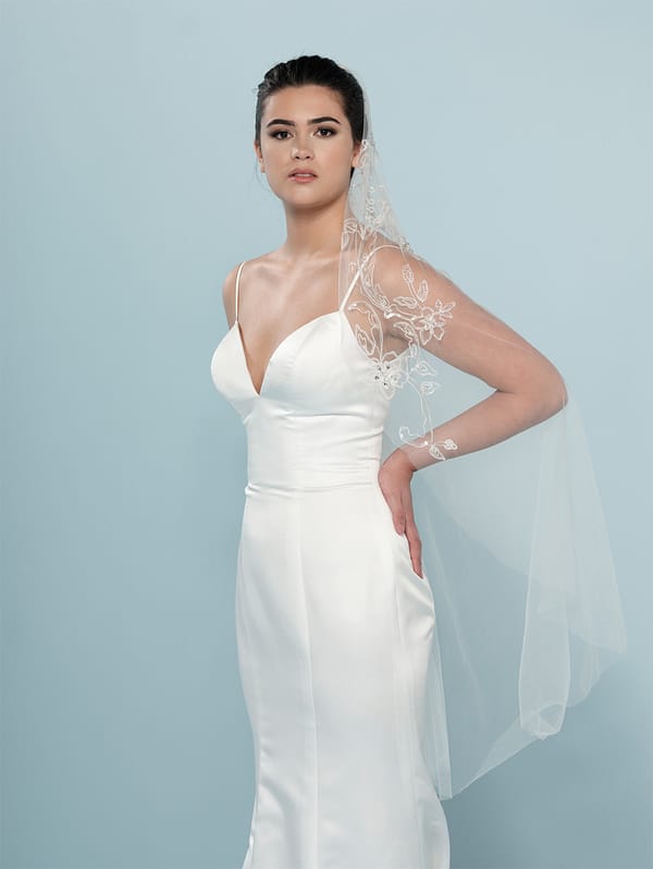Νυφικό πέπλο | S406-120/1/SOFT - Image 2