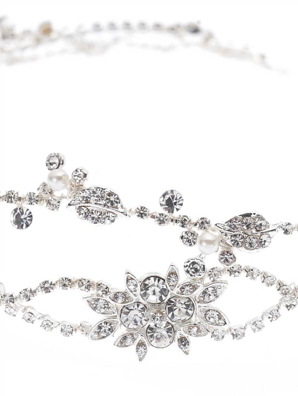 Νυφική στέκα | BB-236 Hair Jewelry ( Silver and Gold ) - Image 5
