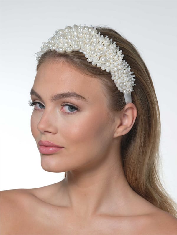 Νυφική στέκα | BB-293 Hairband - Image 3