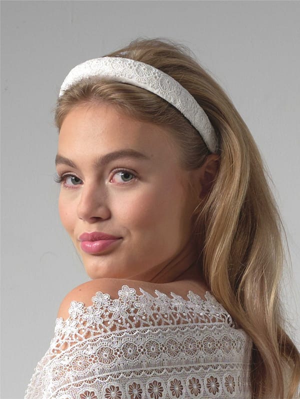 Νυφική στέκα | BB-472 Hairband |Aurora - Image 2