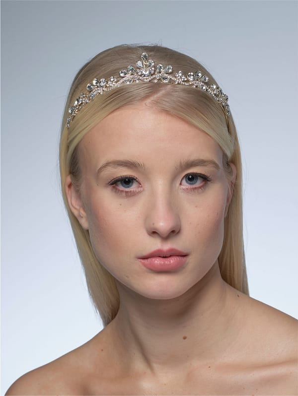 Νυφική τιάρα | BB-7613 Tiara ( Silver and Gold ) - Image 6