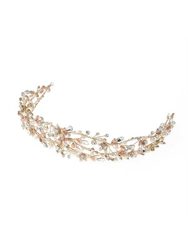 Νυφική στέκα | BB-651 Tiara Gold - Image 2