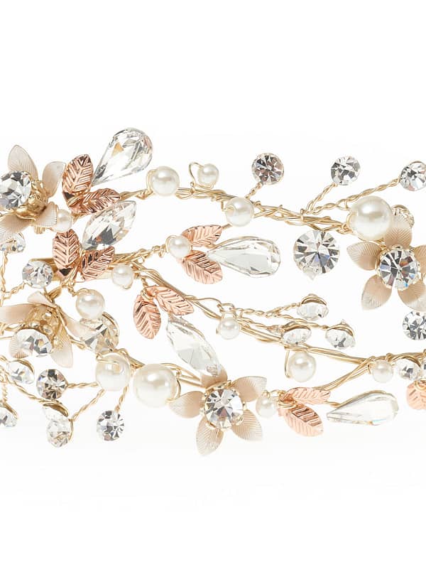 Νυφική στέκα | BB-651 Tiara Gold - Image 3