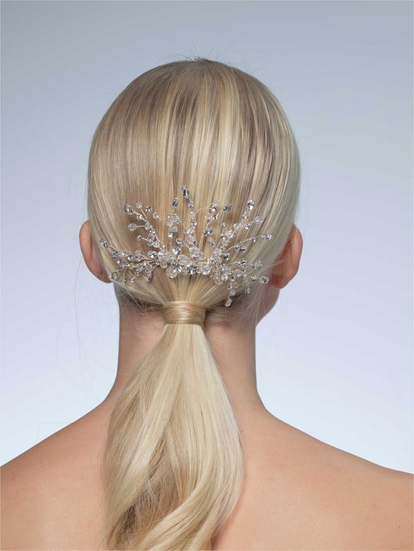 Νυφικό χτενάκι | BB-7607 Hair Jewelry Silver