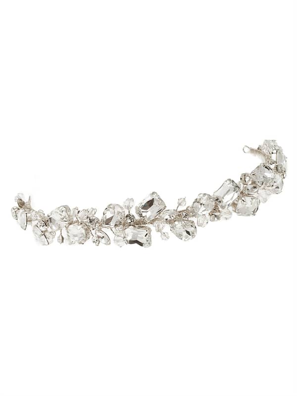 Νυφική στέκα | BB-7611 Tiara Silver - Image 4