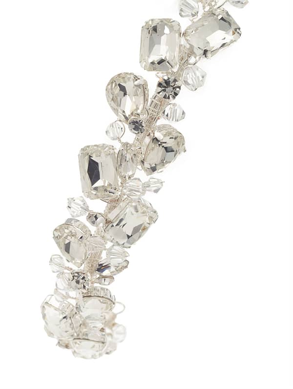 Νυφική στέκα | BB-7611 Tiara Silver - Image 5