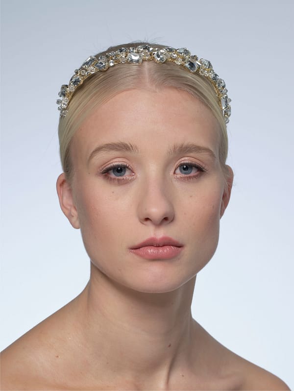 Νυφική στέκα | BB-7611 Tiara Gold