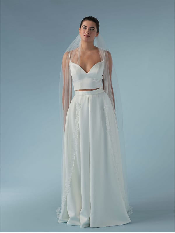 Νυφικό πέπλο | S112-250/1/SOFT - Image 2
